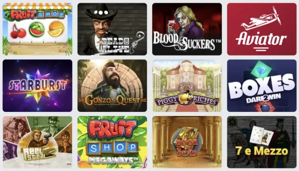 Vincitu casino giochi 1024x588